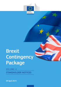 Brexit Contingency Package – STAKEHOLDER NOTICES